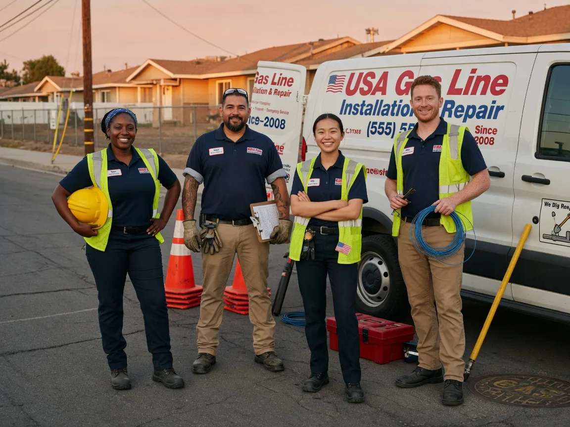 Gas Line Installation company in Lisman, AL